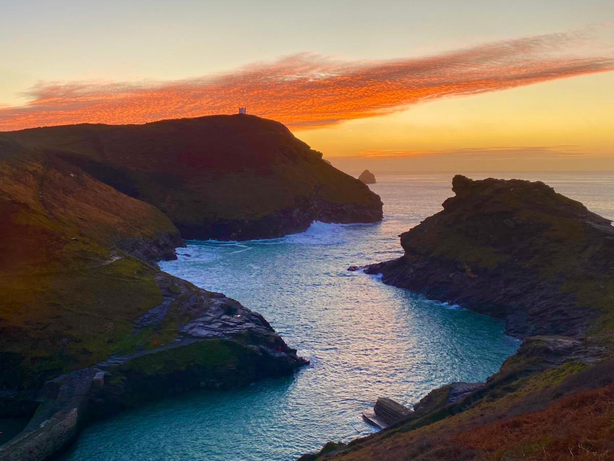 Polrunny Farm Sloe Cottage With A Sea View Boscastle Exterior photo
